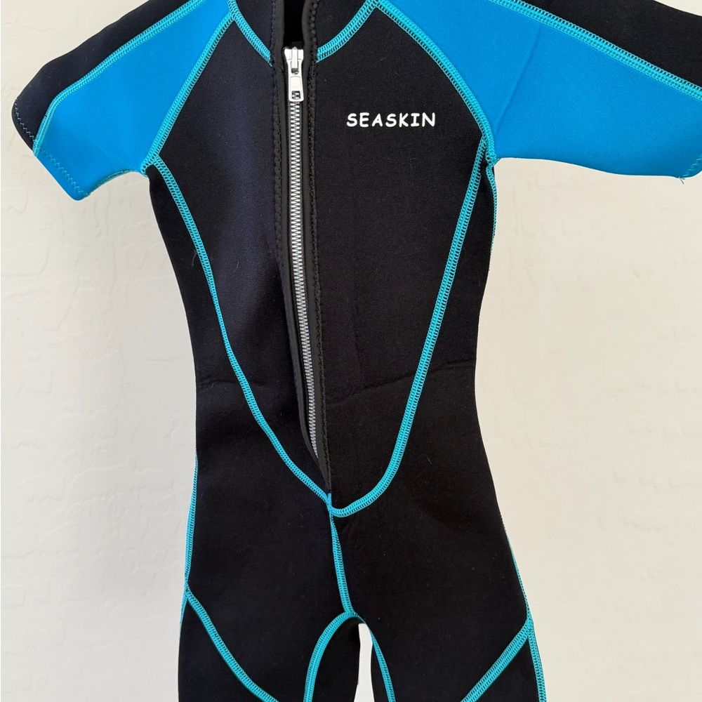 Skin Kids Swim Rashguard - Black and Blue
